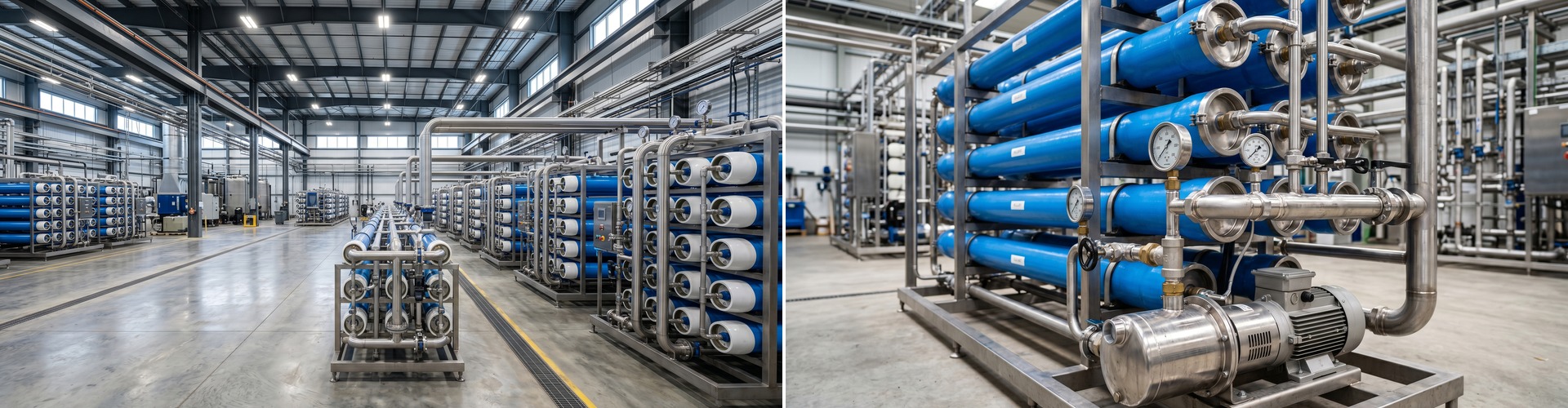 Commercial reverse osmosis system by AMPAC USA