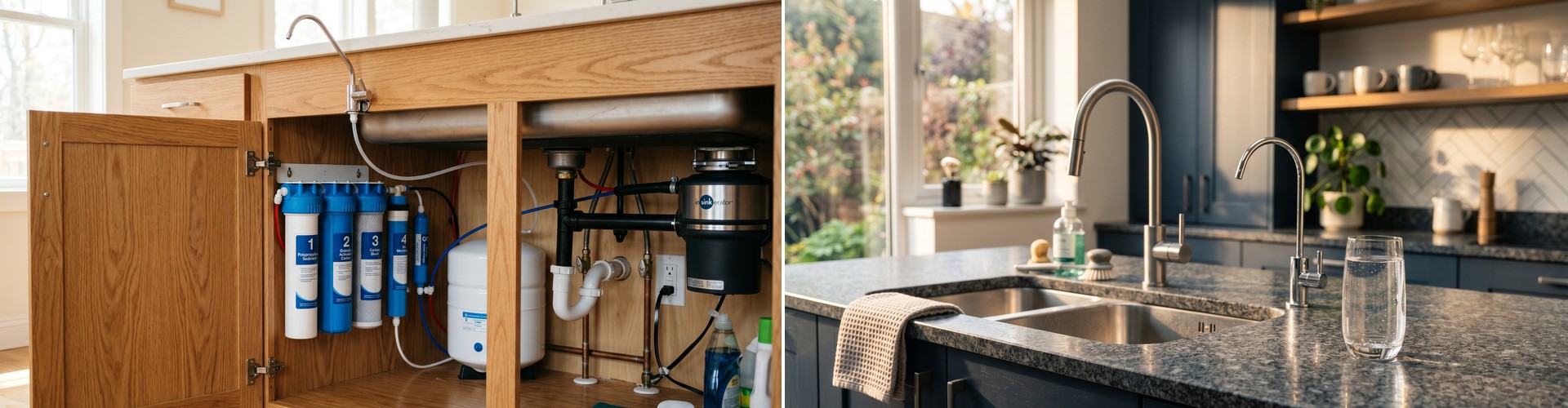 Residential under-sink RO system