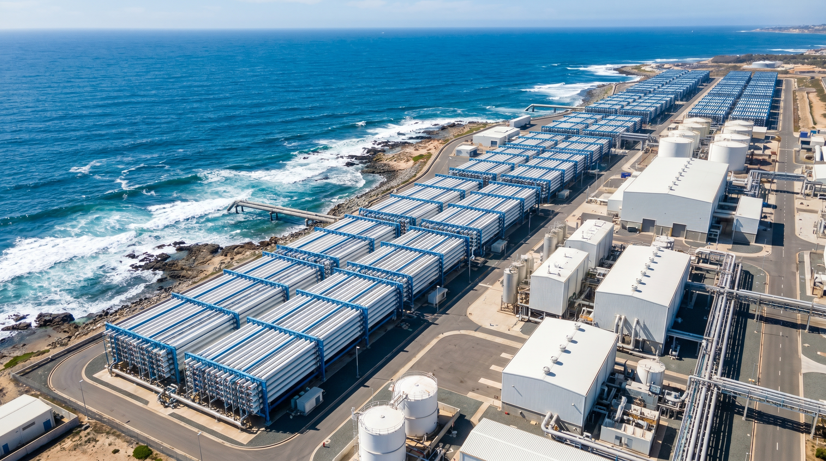 Seawater desalination reverse osmosis system
