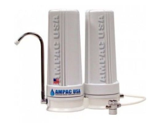 Dual Counter Top Water Filter - White
