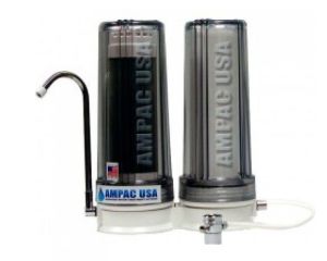 Dual Counter Top Water Filter - Clear